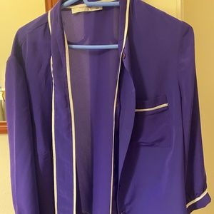 Purple blouse